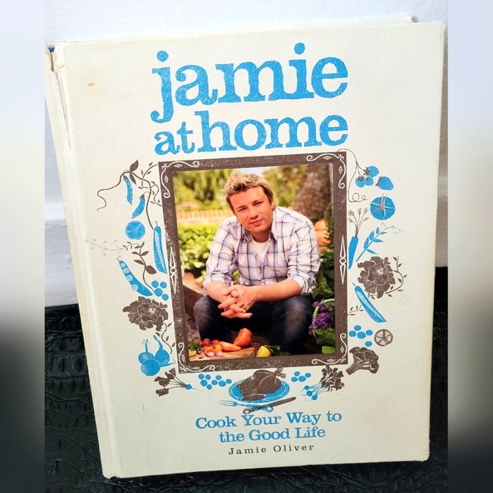 Jamie Oliver Cookbook Jamie At Home- Hardcover